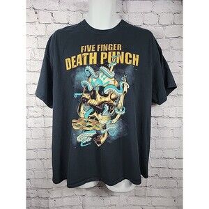 Mens Five Finger Death Punch Graffic Tee Mens Size L/XL?